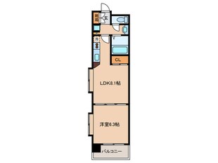 コンソラ－レ同心の物件間取画像